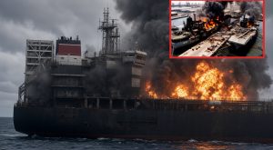 TWO HOURS AGO! US MILITARY AMMUNITION SHIP SINKS WITH 10 TONS OF WEAPONS — WHAT REALLY HAPPENED IN THE DARK WATERS…