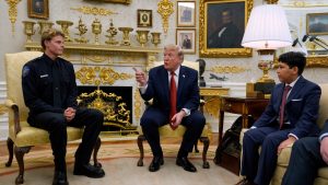 Trump says USS Lincoln reports are “fake” and berates CNN journalist